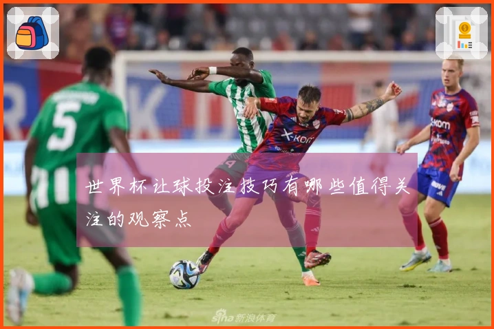 世界杯让球投注技巧有哪些值得关注的观察点