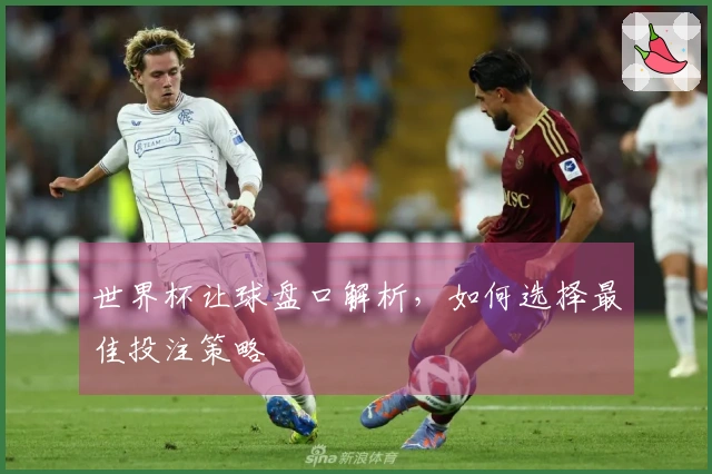 世界杯让球盘口解析，如何选择最佳投注策略
